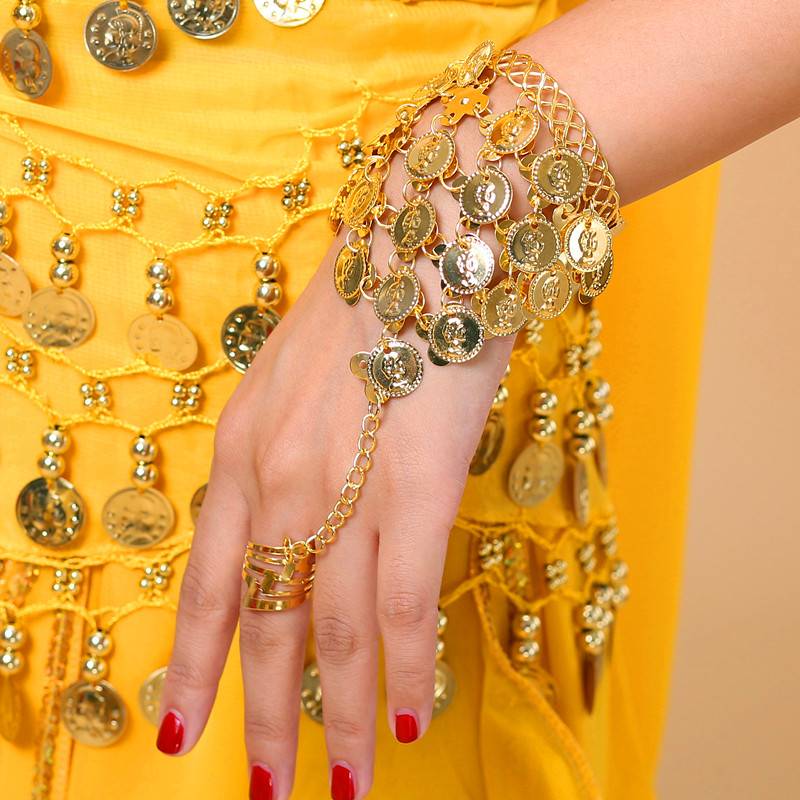 A hand with a bracelet